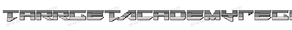 TarrgetAcademyRegular-ABEx字体转换