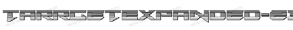 TarrgetExpanded-Z3ZJ字体转换