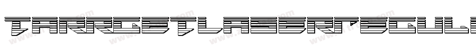 TarrgetLaserRegular-4OE9字体转换