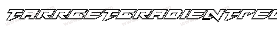 TarrgetGradientRegular-jzmj字体转换