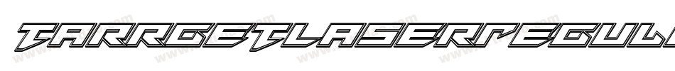 TarrgetLaserRegular-4OE9字体转换