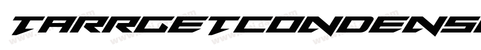 TarrgetCondensed-EME4字体转换