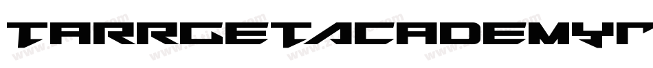 TarrgetAcademyRegular-ABEx字体转换