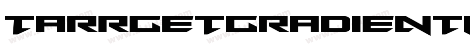 TarrgetGradientItalic-zzjG字体转换