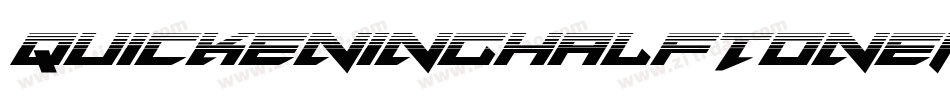 QuickeningHalfToneItalic-VZGx字体转换