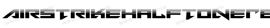 AirstrikeHalfToneRegular-1K0g字体转换