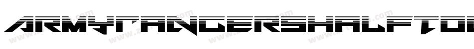 ArmyRangersHalfToneRegular-Ovp3字体转换