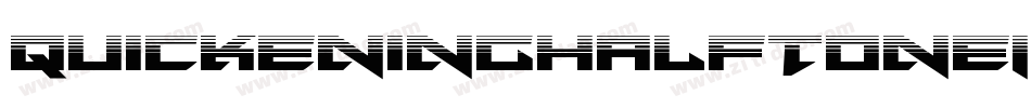 QuickeningHalfToneItalic-VZGx字体转换