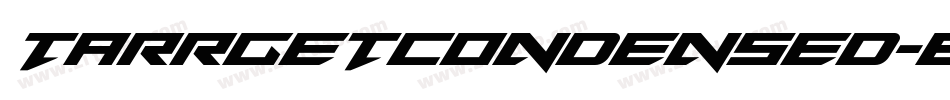 TarrgetCondensed-EME4字体转换