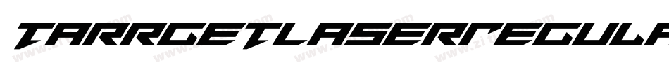 TarrgetLaserRegular-4OE9字体转换