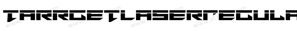 TarrgetLaserRegular-4OE9字体转换