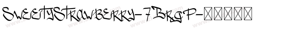 SweetyStrawberry-7BrgP字体转换