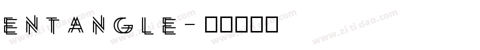 entangle字体转换