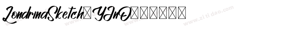LondrinaSketch-YJnO字体转换
