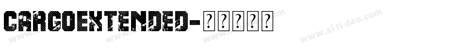 CargoExtended字体转换