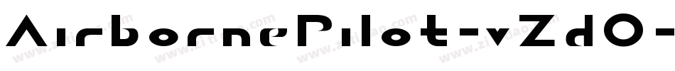 AirbornePilot-vZdO字体转换