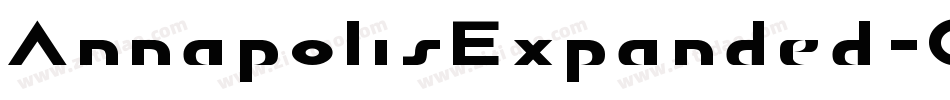 AnnapolisExpanded-OlGp字体转换