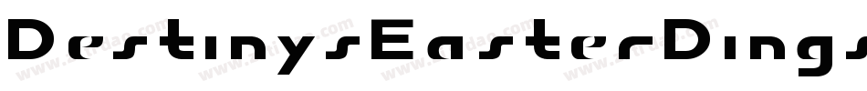 DestinysEasterDings-KOGp字体转换