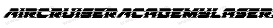 AircruiserAcademyLaserItal-Mg9Y字体转换