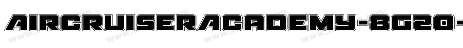 AircruiserAcademy-8G20字体转换
