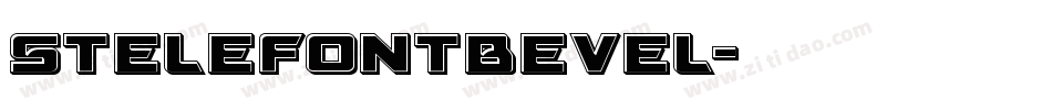 StelefontBevel字体转换