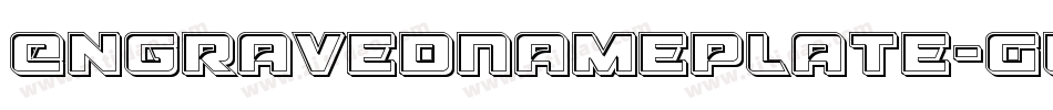 EngravedNameplate-GwYD字体转换