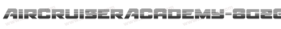 AircruiserAcademy-8G20字体转换