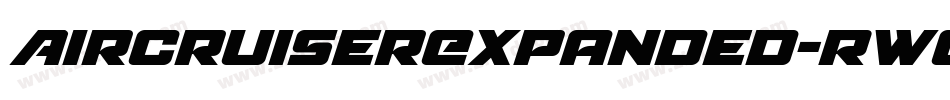 AircruiserExpanded-RWGA字体转换