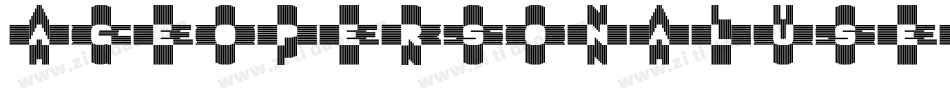 AgeopersonaluseMedium-l4zX字体转换