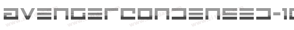 AvengerCondensed-1glL字体转换