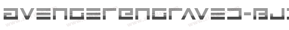 AvengerEngraved-BJdV字体转换
