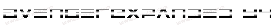AvengerExpanded-Y4Vj字体转换