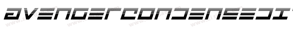 AvengerCondensedItalic-RmnM字体转换