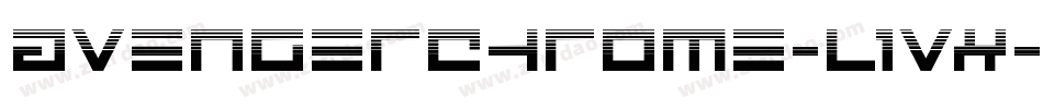 AvengerChrome-l1VX字体转换
