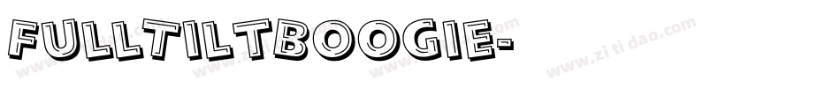 FullTiltBoogie字体转换