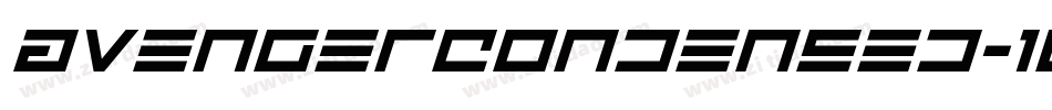 AvengerCondensed-1glL字体转换