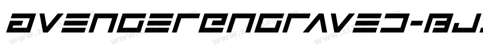 AvengerEngraved-BJdV字体转换