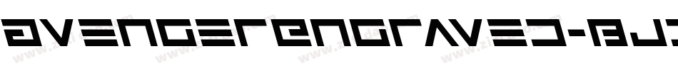 AvengerEngraved-BJdV字体转换
