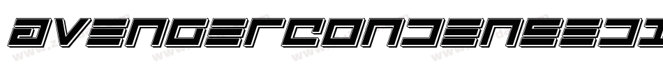 AvengerCondensedItalic-RmnM字体转换