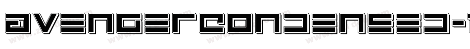 AvengerCondensed-1glL字体转换