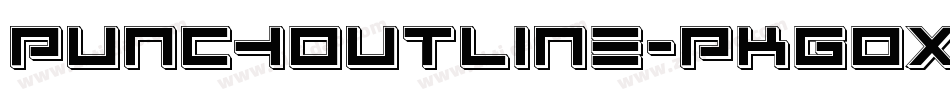 PunchOutline-PKGox字体转换