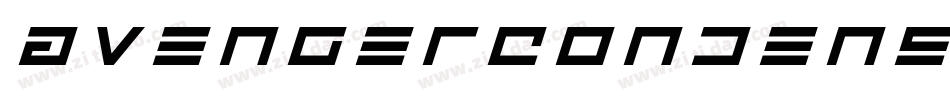 AvengerCondensedItalic-RmnM字体转换