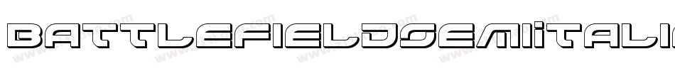 BattlefieldSemiItalic-nPX4字体转换