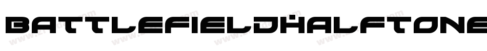 BattlefieldHalftoneItalic-5Amj字体转换
