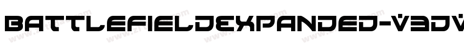 BattlefieldExpanded-V3dV字体转换