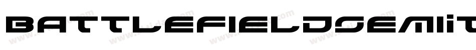 BattlefieldSemiItalic-nPX4字体转换