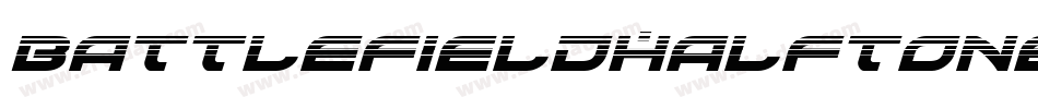 BattlefieldHalftoneItalic-5Amj字体转换