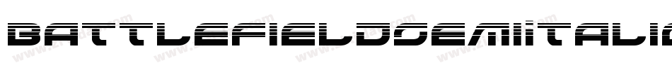 BattlefieldSemiItalic-nPX4字体转换