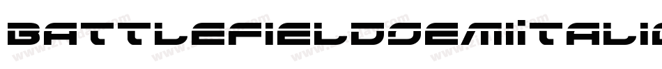 BattlefieldSemiItalic-nPX4字体转换