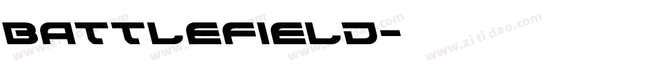 Battlefield字体转换